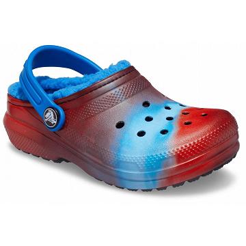 Zuecos Crocs Classic Forro Out of This World Niño Rojos | Mexico 1329EBCX